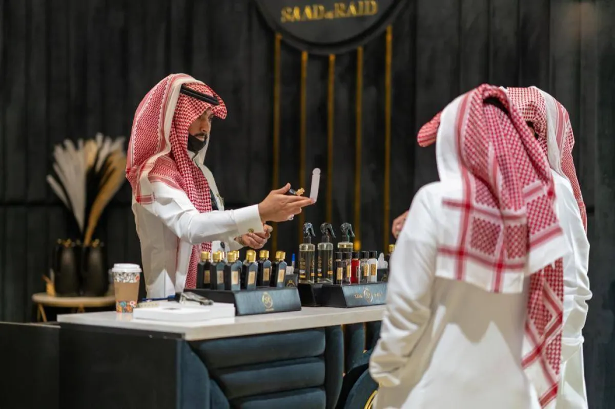 افتتاح معرض العطور - الصورة من حساب موسم الرياض على تويتر