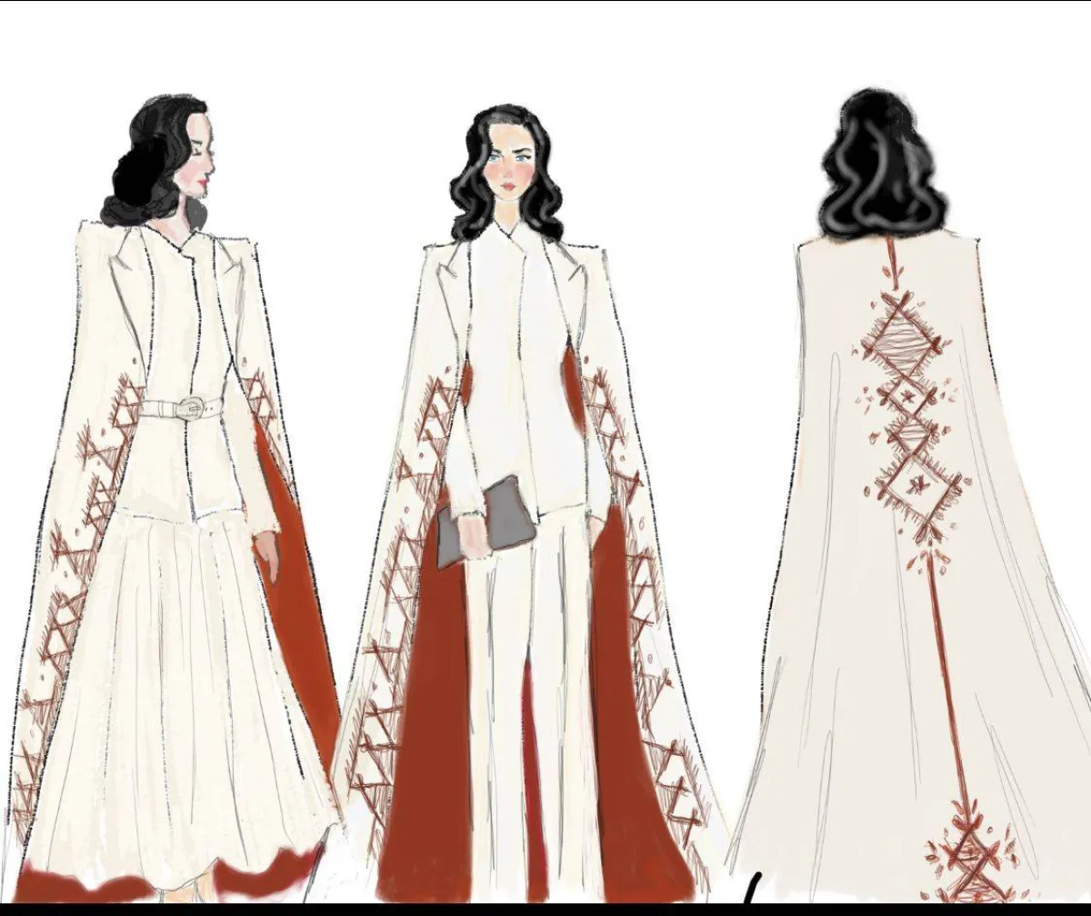 تصميم مخصص لكأس السعودية من منى الشبل