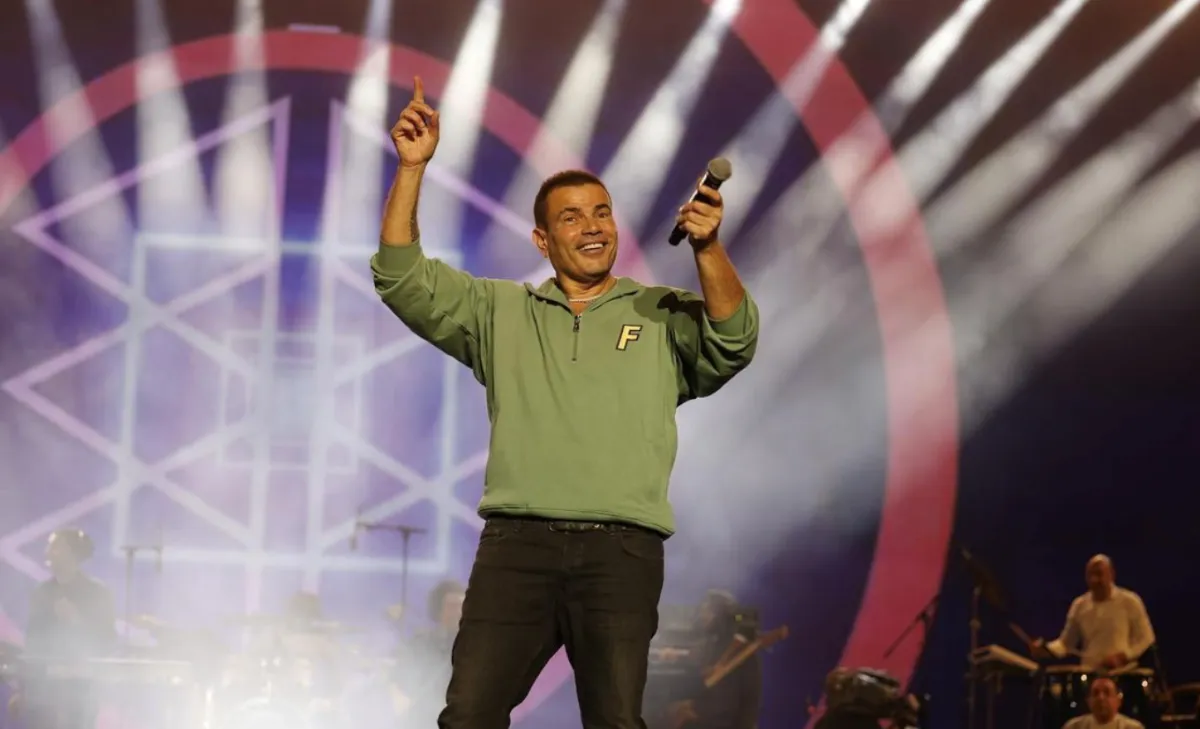 عمرو دياب- الصورة من حسابه على الانستغرام