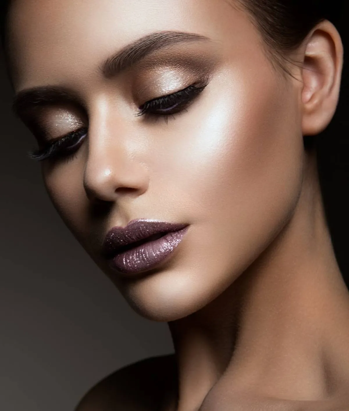 مكياج البشرة السمراء