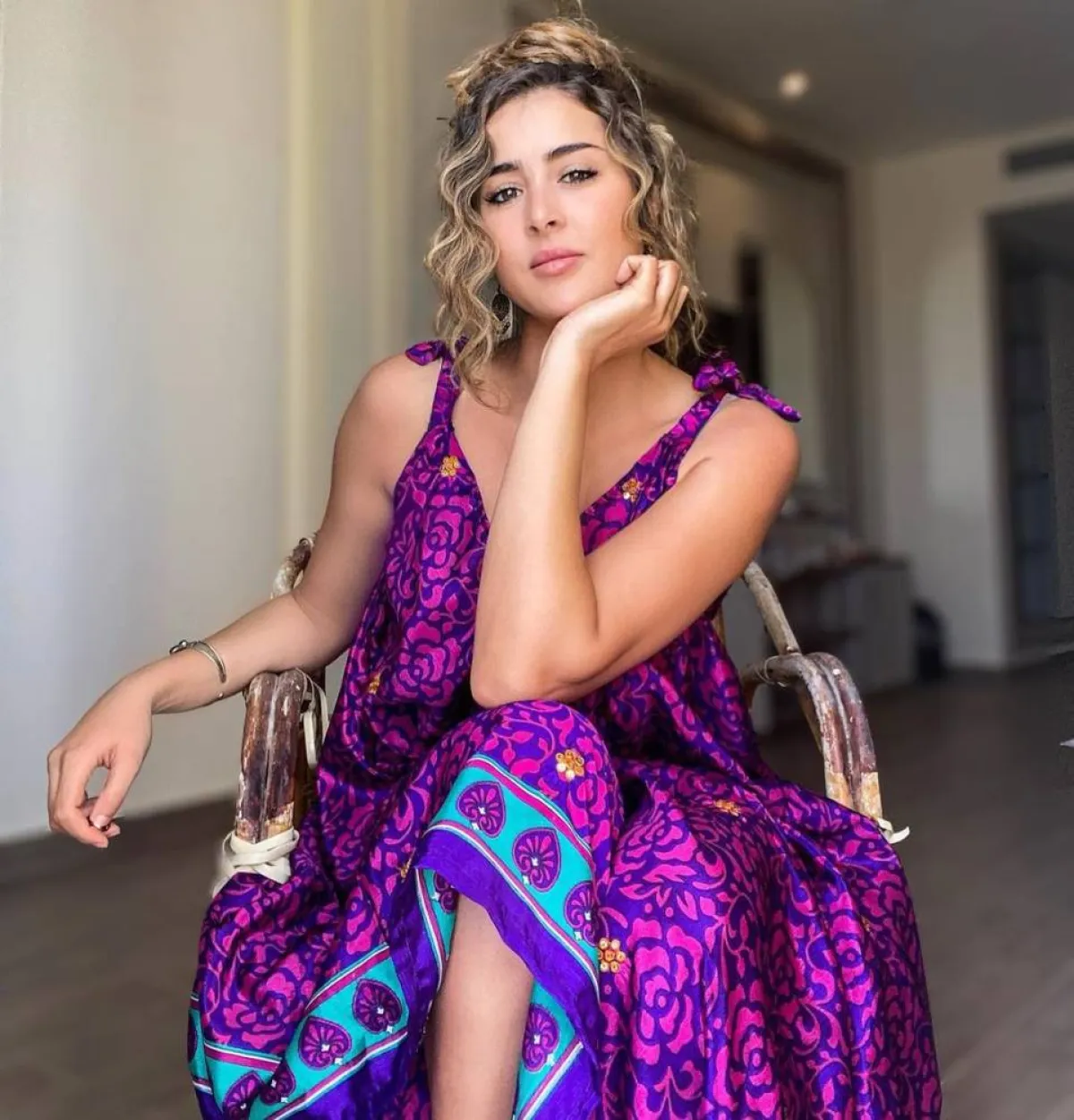 النجمة عائشة بن أحمد - الصورة من حسابها على انستغرام