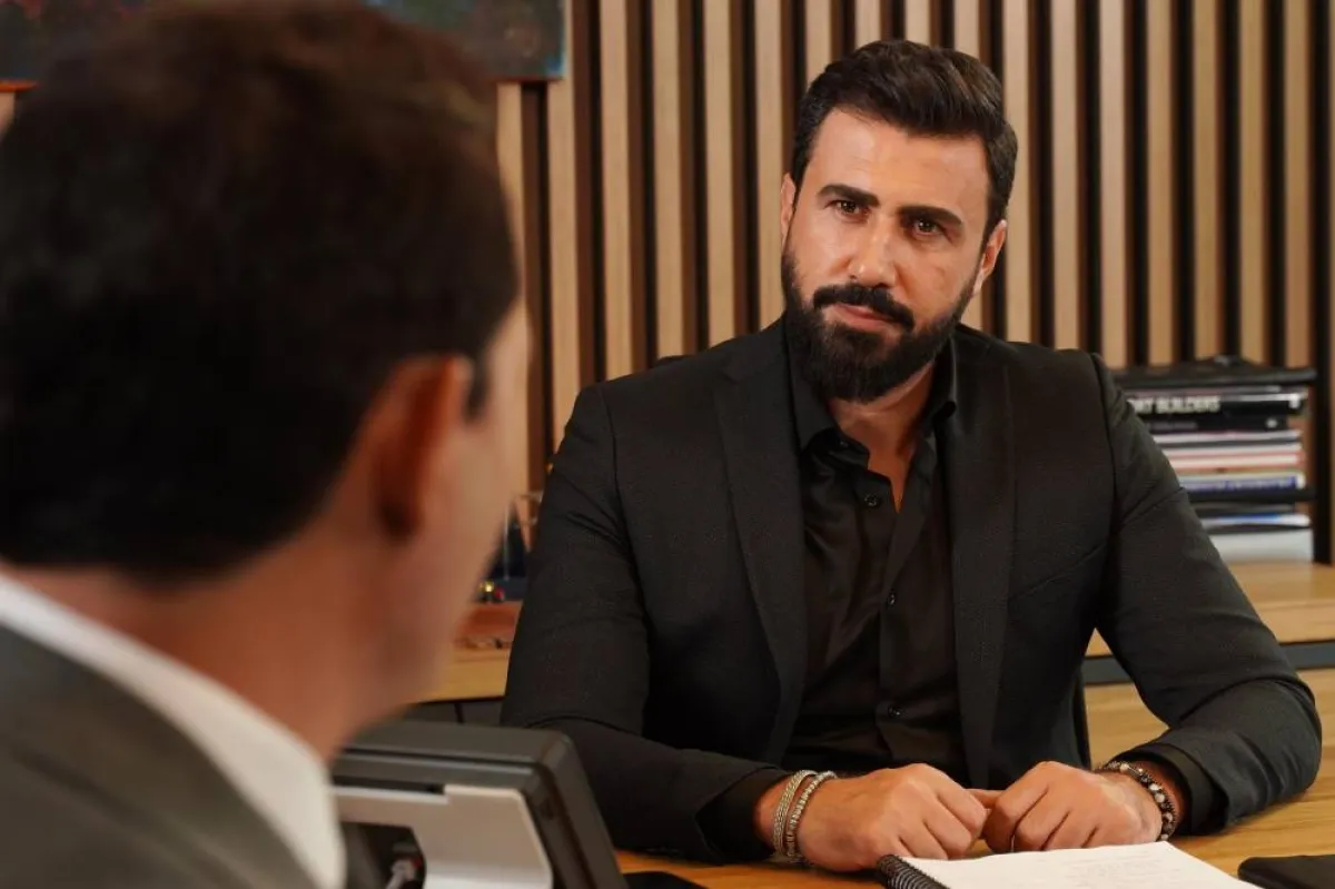 خالد القيش في مشهد من الموسم الثالث لعروس بيروت - الصورة من المسؤول الإعلامي لمجموعة الـmbc