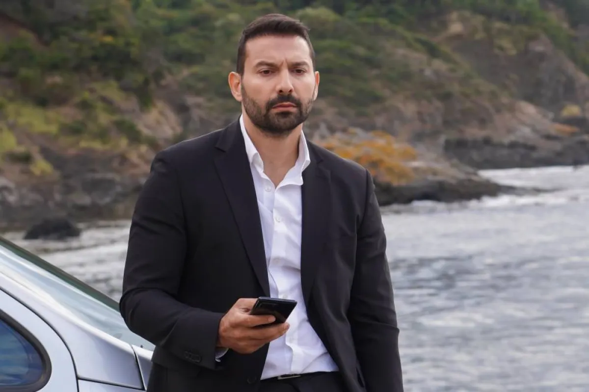 جو طراد في مشهد من الموسم الثالث لعروس بيروت - الصورة من المسؤول الإعلامي لمجموعة الـmbc