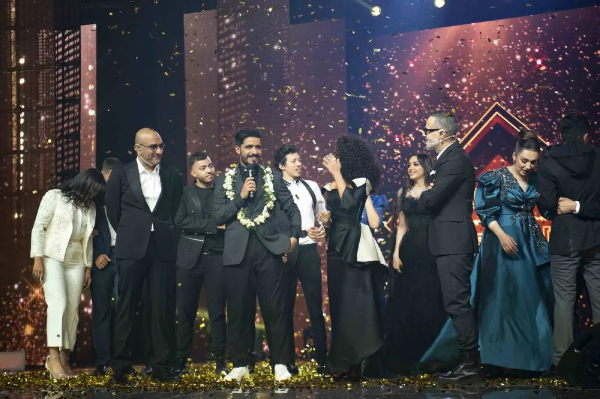 أجواء احتفالية من ليلة الختام - الصورة من المسؤول الإعلامي لمجموعة الـmbc 
