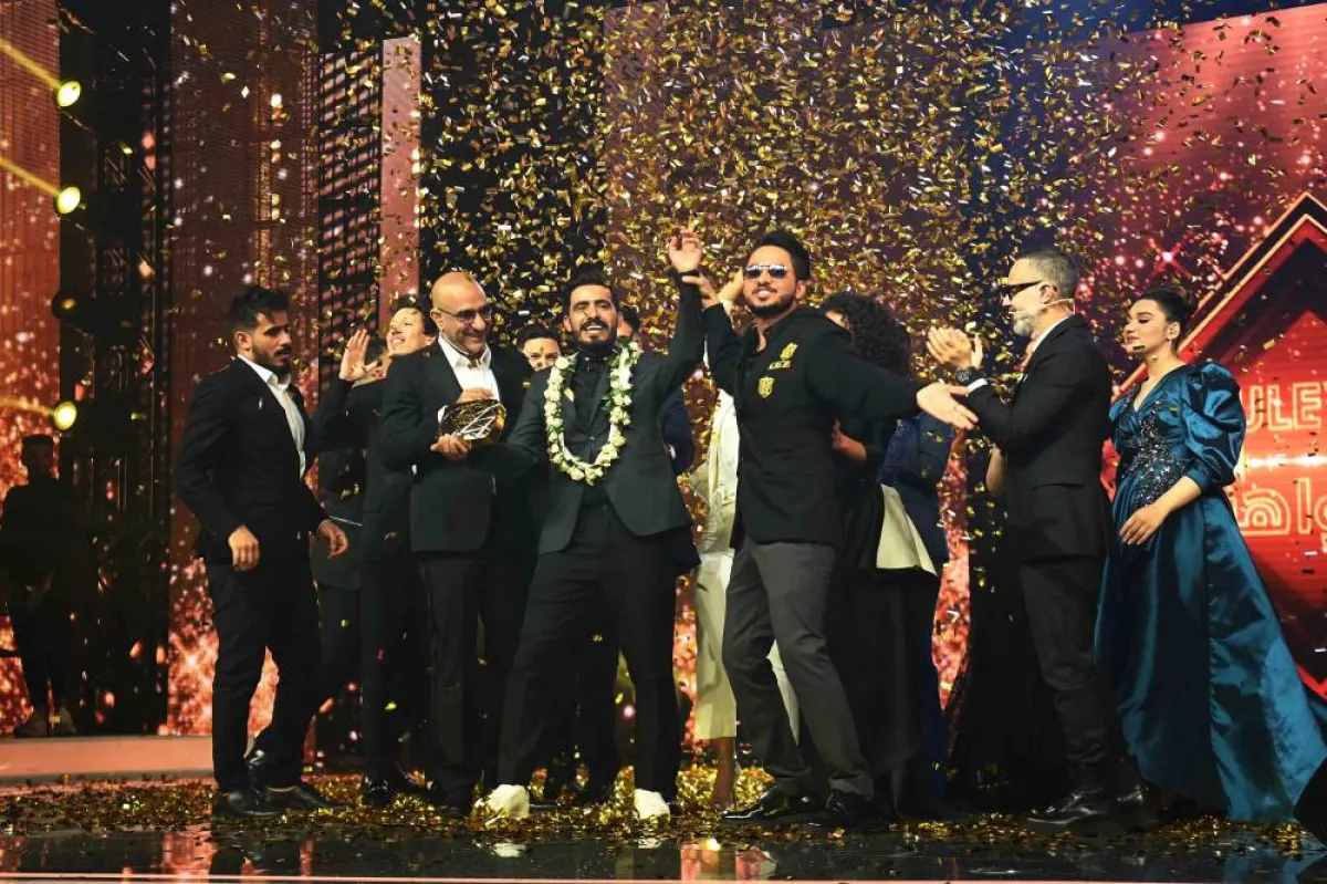 أجواء احتفالية من ليلة الختام - الصورة من المسؤول الإعلامي لمجموعة الـmbc 