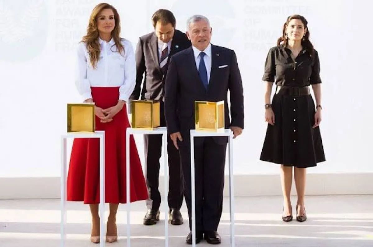 الملك عبدالله والملكة رانيا- الصورة من موقع New my Royals