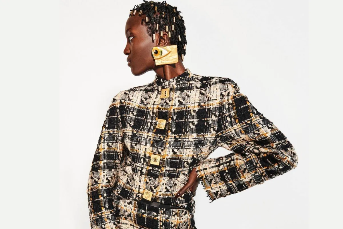 فستان كارو من سكياباريللي Schiaparelli 