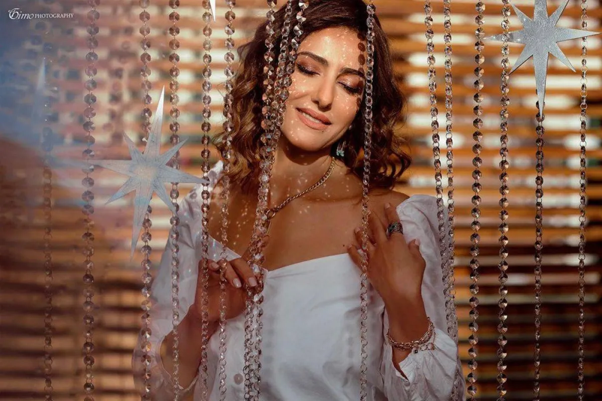 النجمة حنان مطاوع - الصورة من حسابها على انستغرام