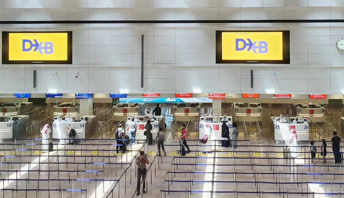 مطارات دبي ترحب بالمسافرين بختم أجمل مبنى في العالم