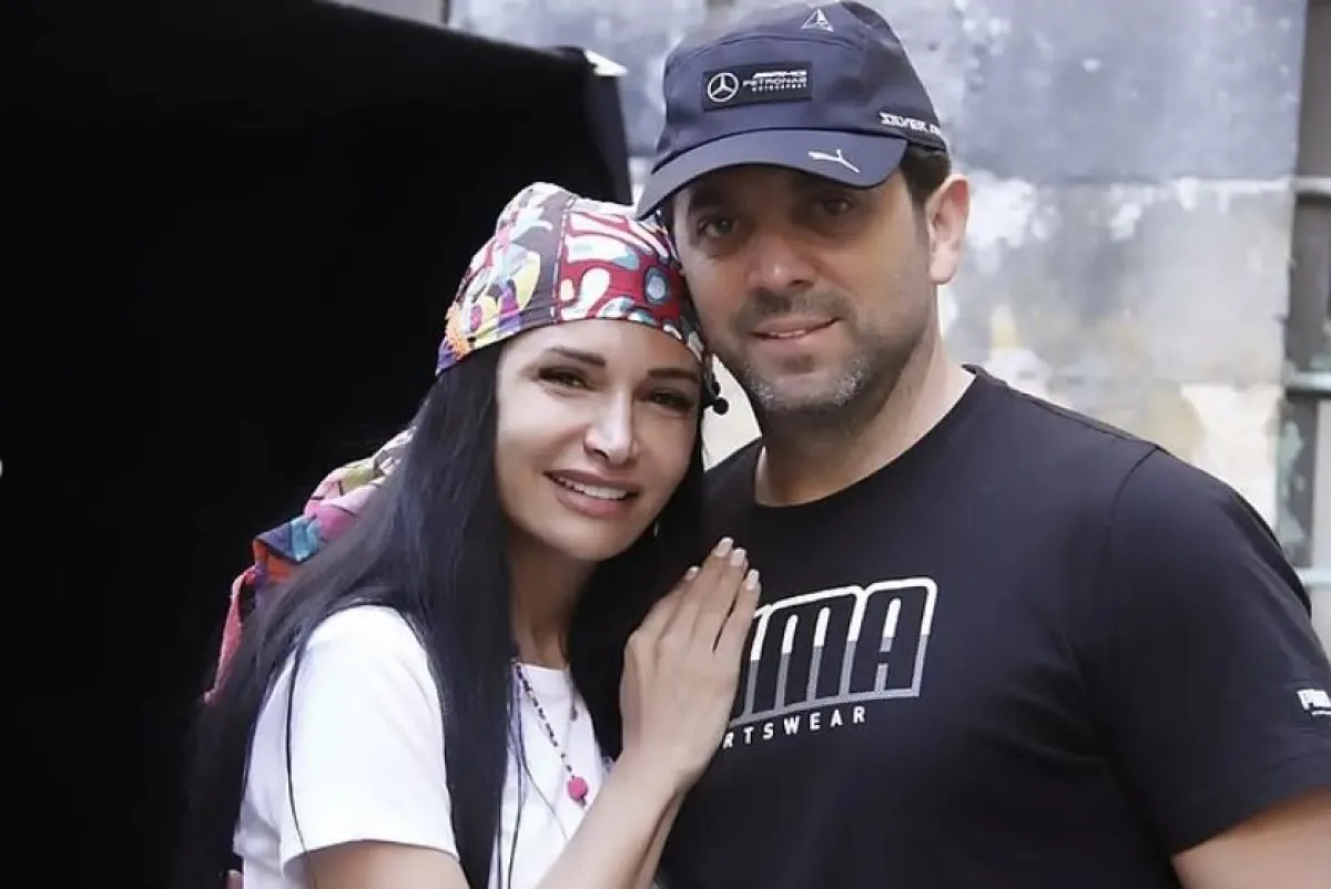 رشا شربتجي وتمام الصالح- الصورة من حساب رشا على انستغرام 