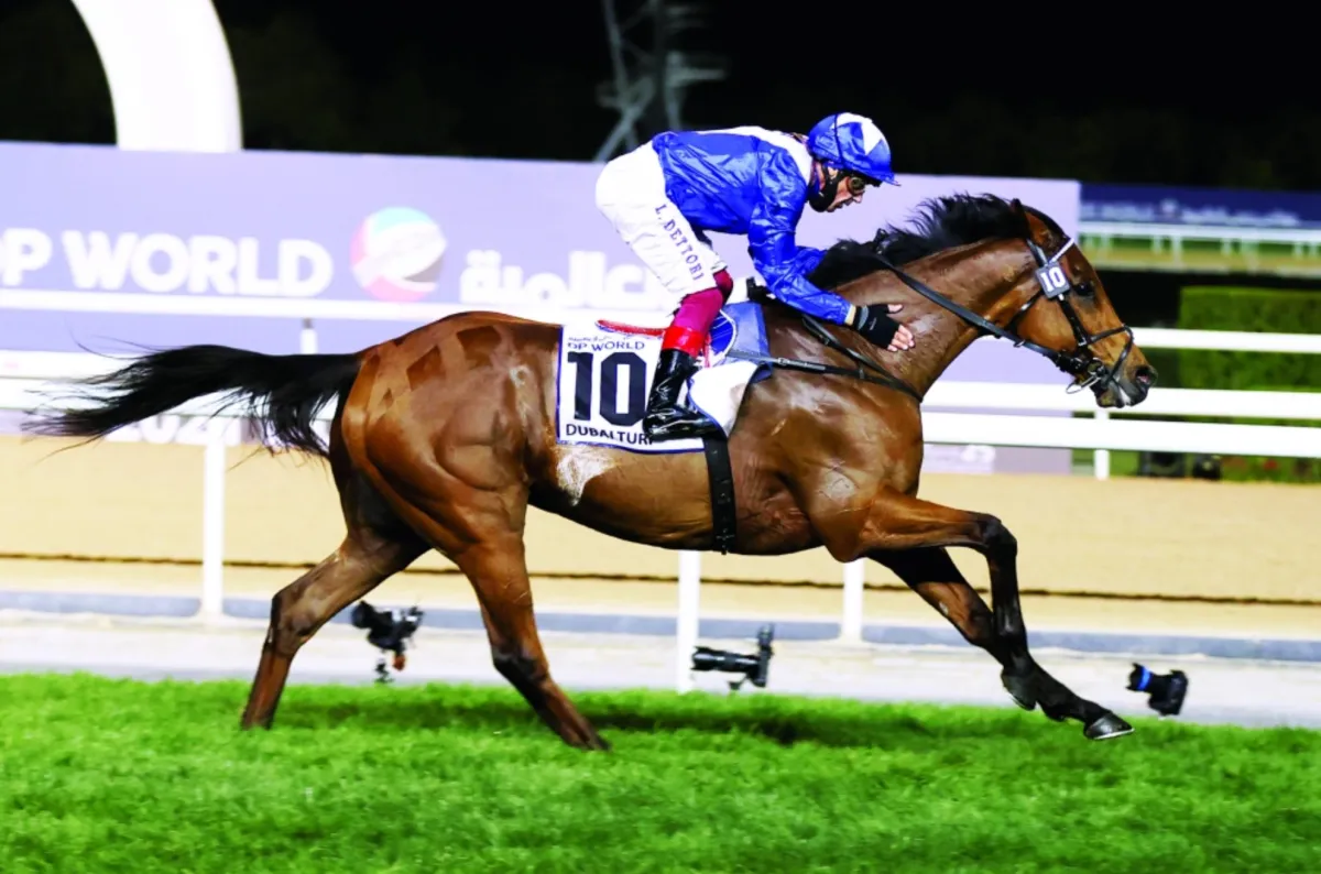 مشاركة لورد نورث قي سباق كأس دبي العالمي - الصورة من وام