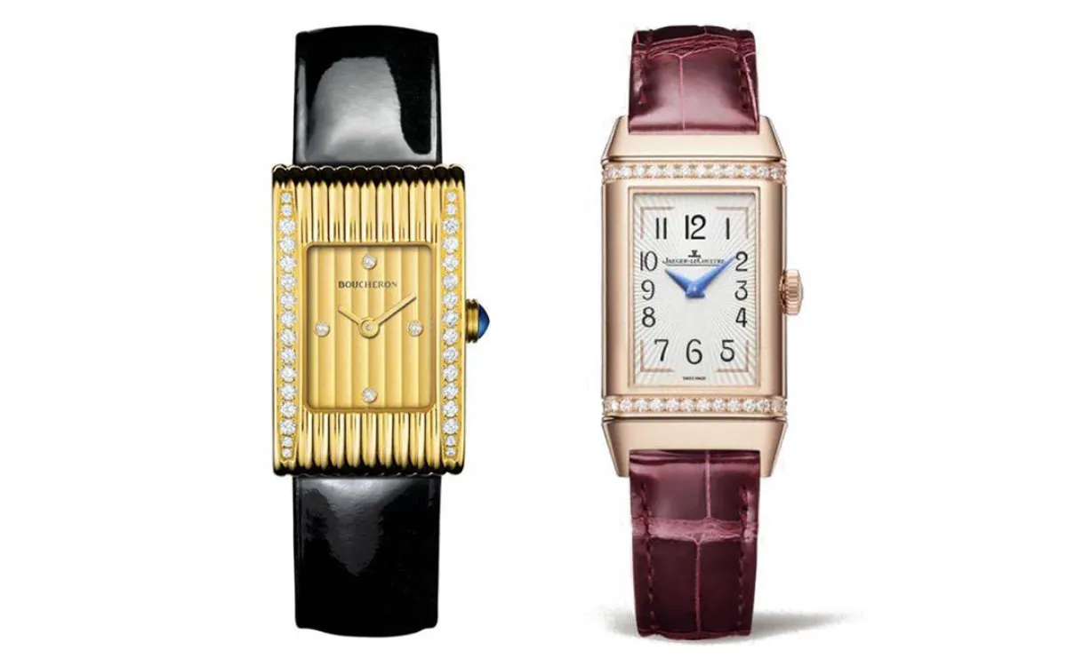 موديلات ساعات يد مستطيلة 