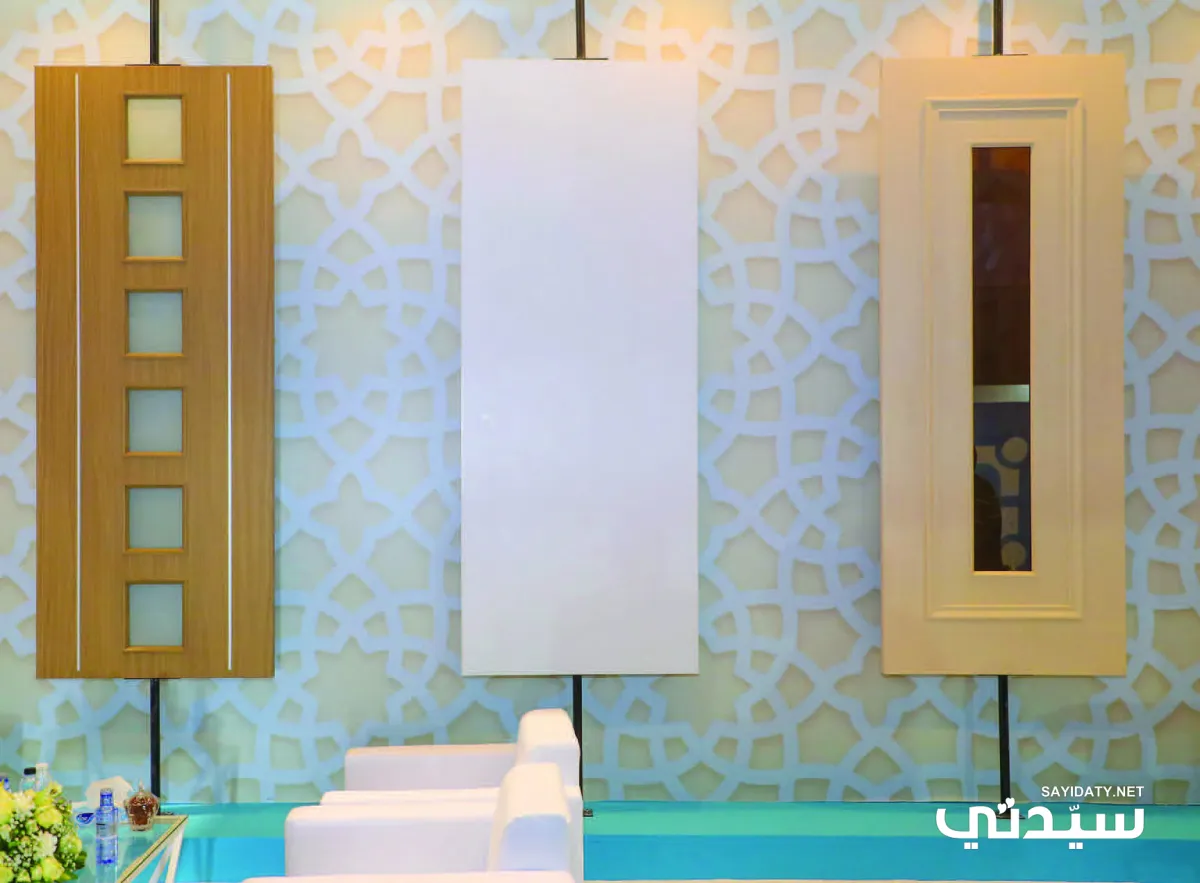 مشاركة لدنك للأبواب الخشبية 