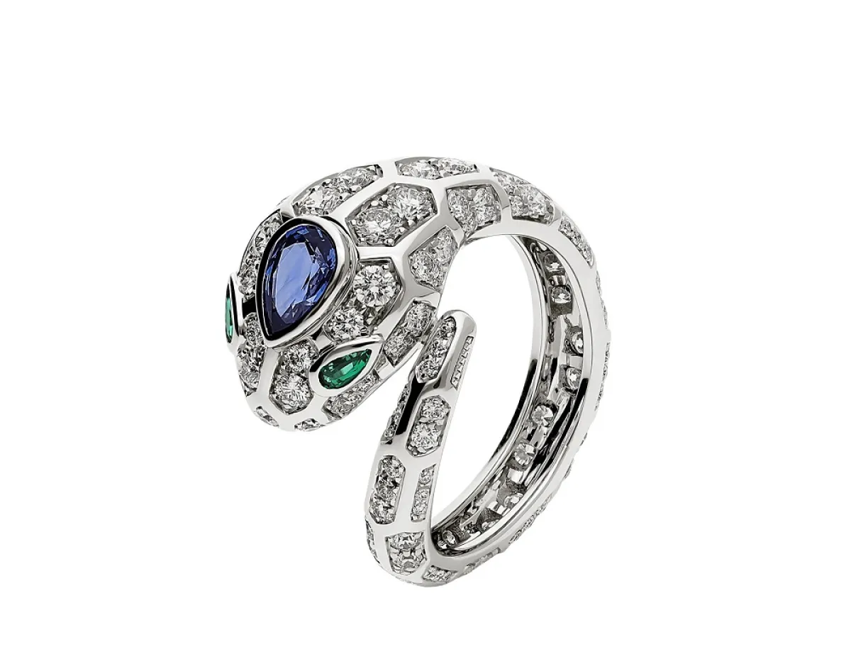 خاتم سربنتي من بلغاري Bvlgari