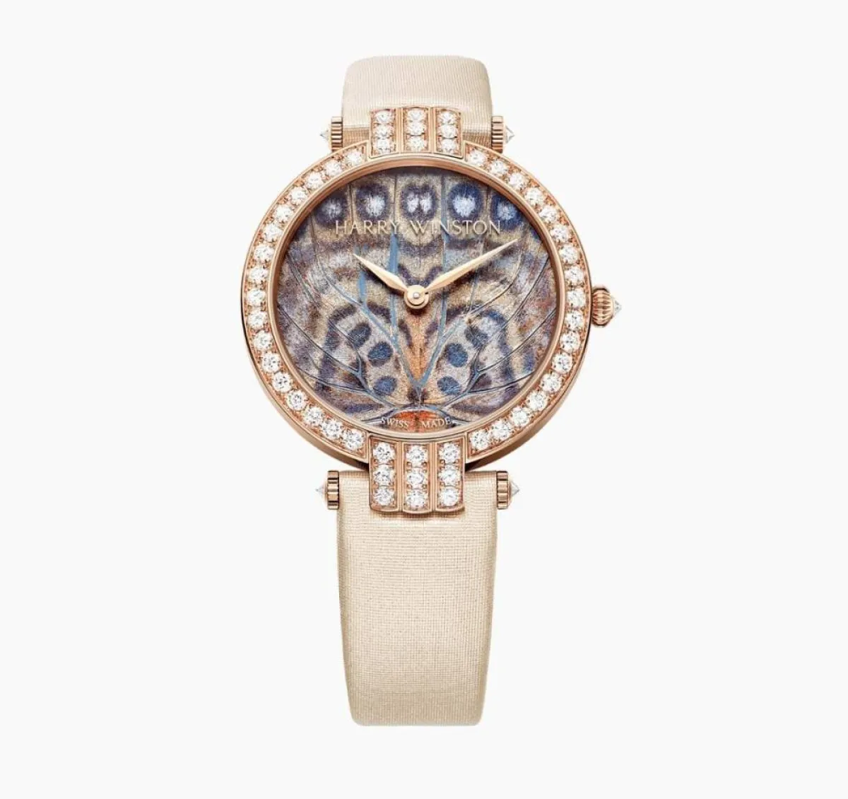ساعة Premier Precious Butterfly من هاري وينستون Harry Winston 