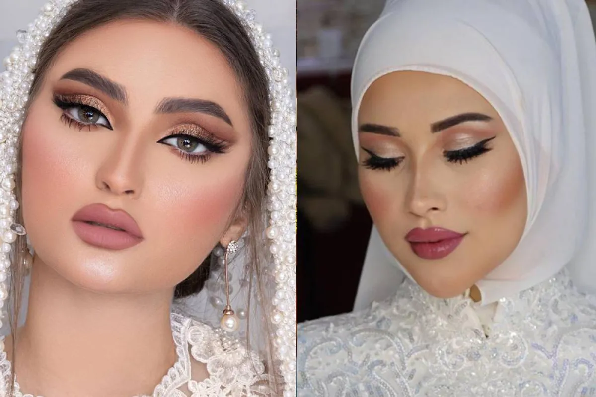 مكياج عرايس محجبات
