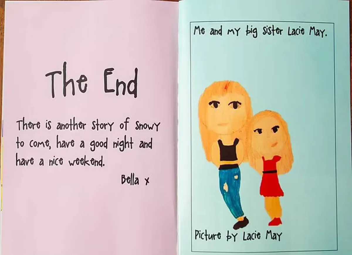 بريطانية صاحبة الخمسة اعوام تصبح أصغر مؤلفة كتب في العالم 