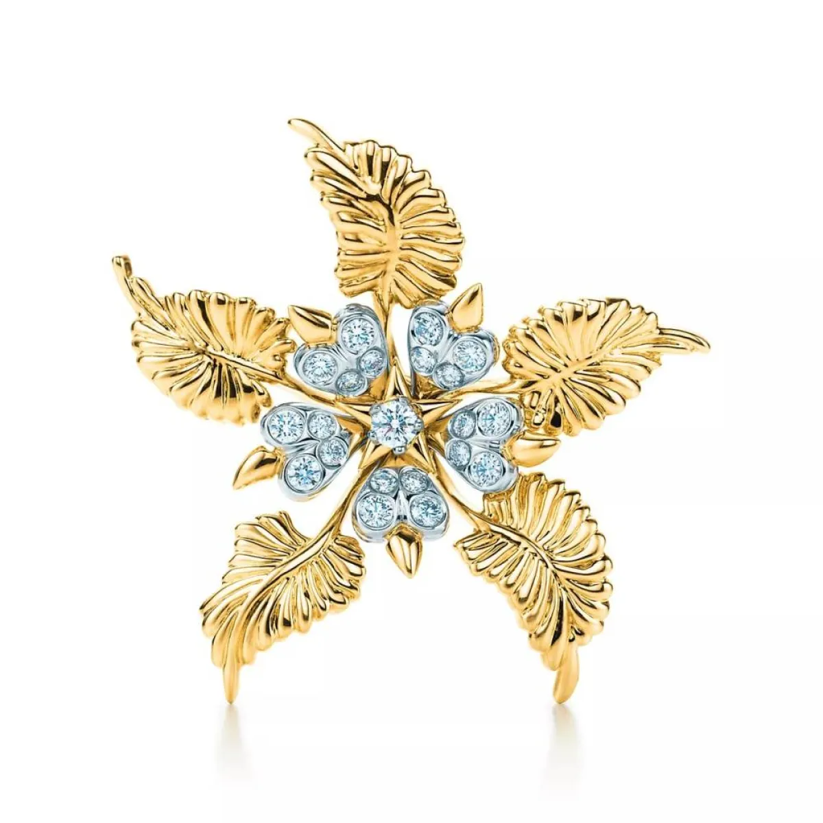 بروش Floral Leaves من تيفاني آند كو Tiffany&Co  