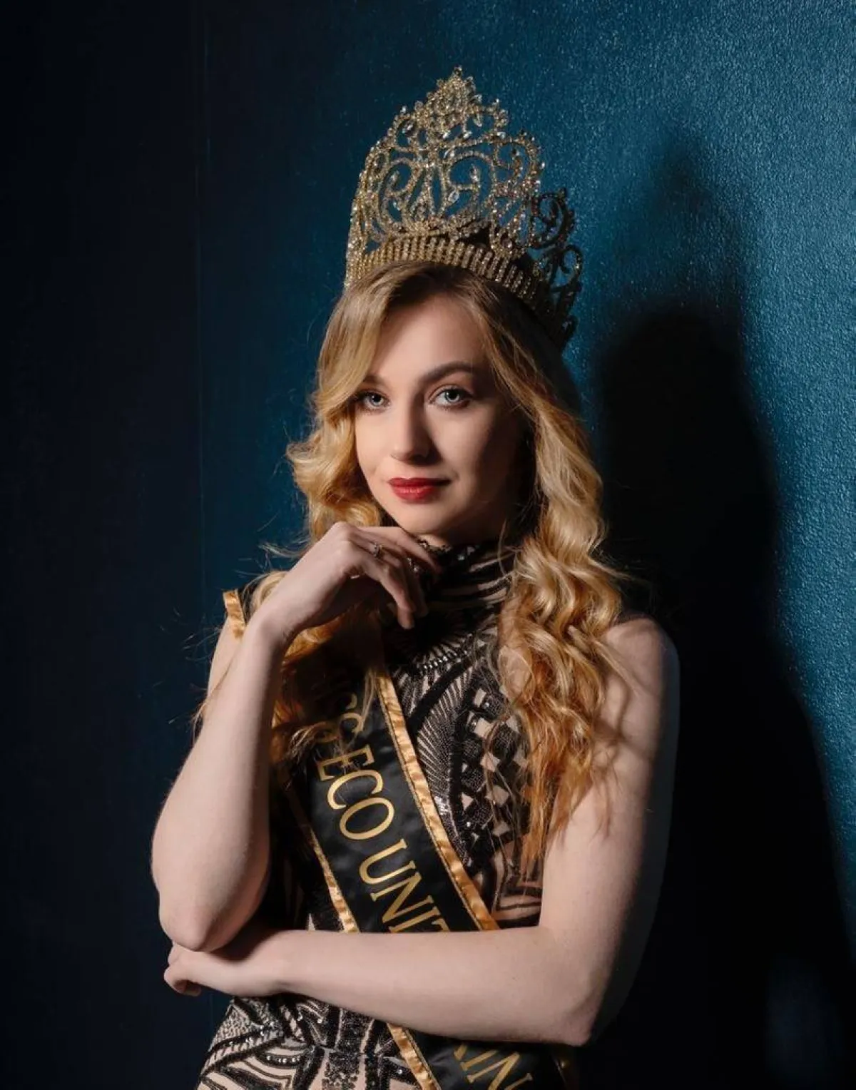 إحدى المتسابقات في مسابقة ملكة جمال العالم للسياحة والبيئة - الصورة من المسؤول الإعلامي للمسابقة