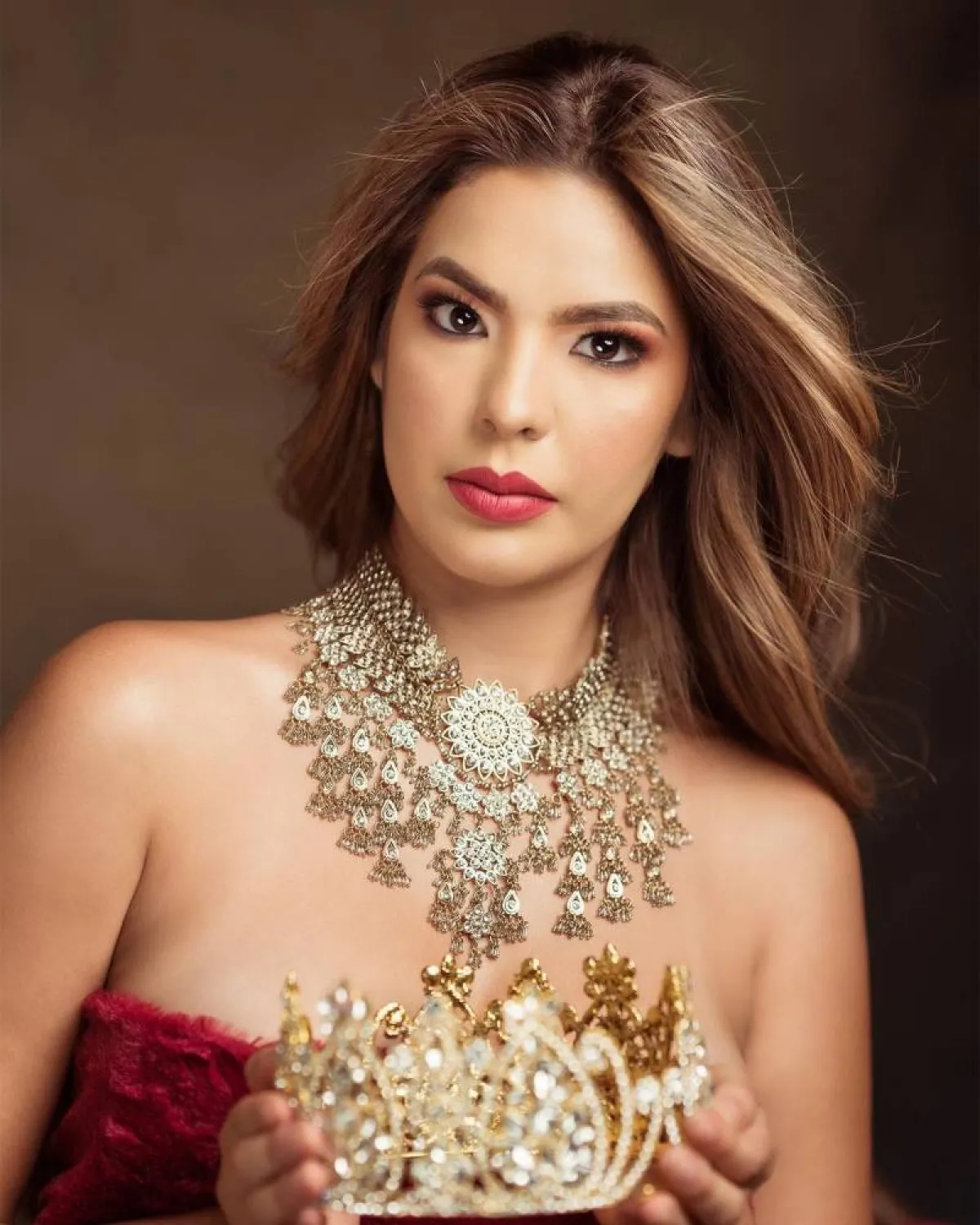 إحدى المتسابقات في مسابقة ملكة جمال العالم للسياحة والبيئة - الصورة من المسؤول الإعلامي للمسابقة