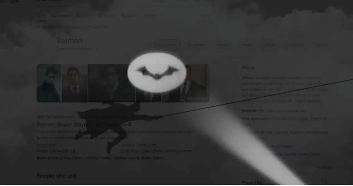 The Batman يتحرك عبر الشاشة فى جوجل قبل طرحه بأيام 