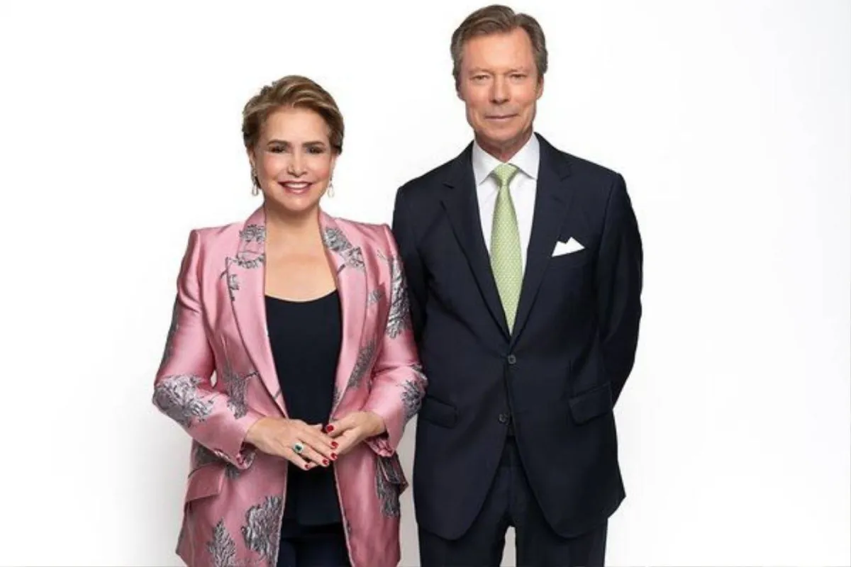 دوق لوكسمبورغ الأكبر هنري والدوقة الكبرى ماريا تريزا- الصورة من حساب بيت لوكسمبورغ الملكي على إنستغرام