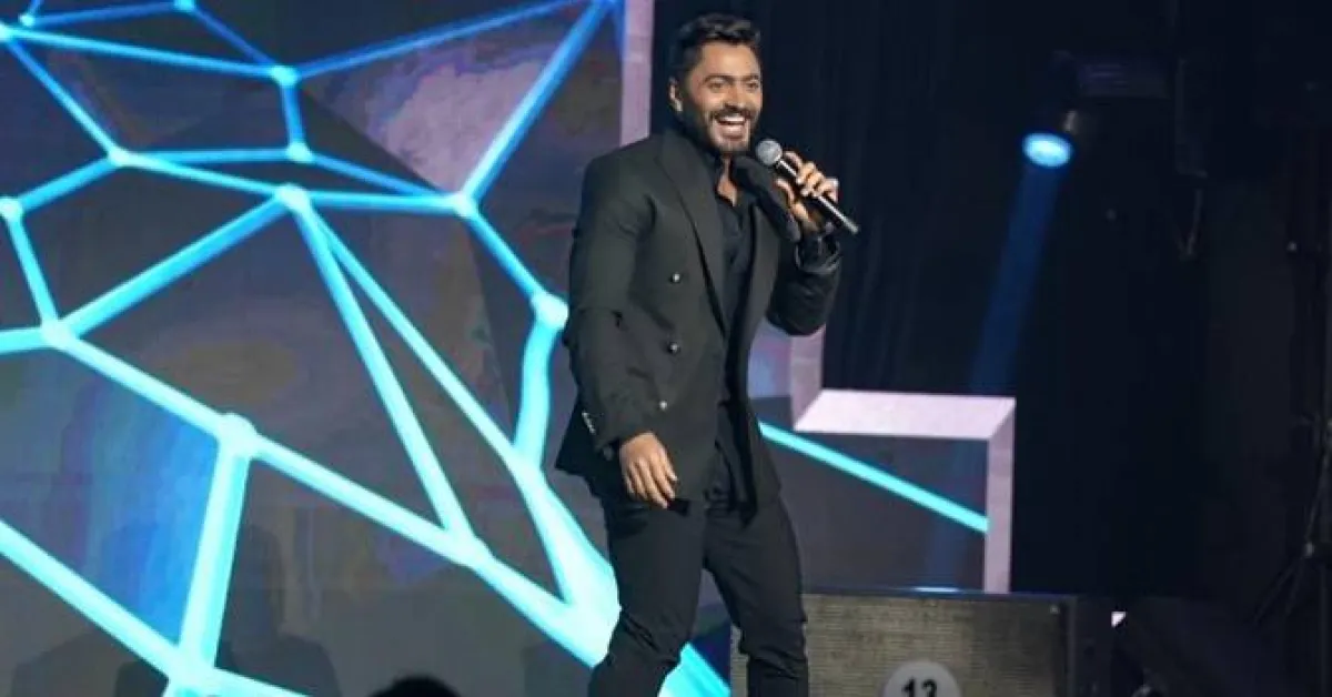  تامر حسني - الصورة من حسابه الرسمي على " انستجرام "