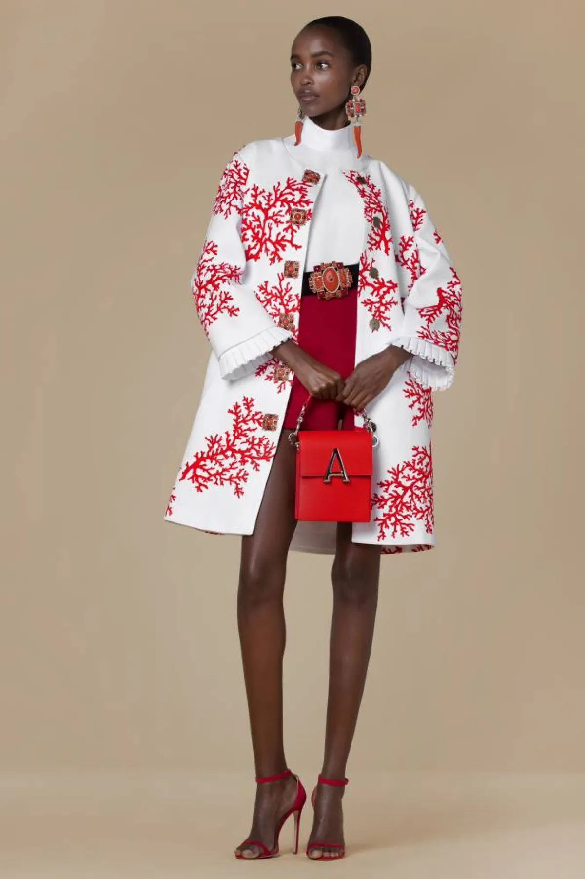 سترة طويلة ملونة من  أندرو جي أن  Andrew GN  