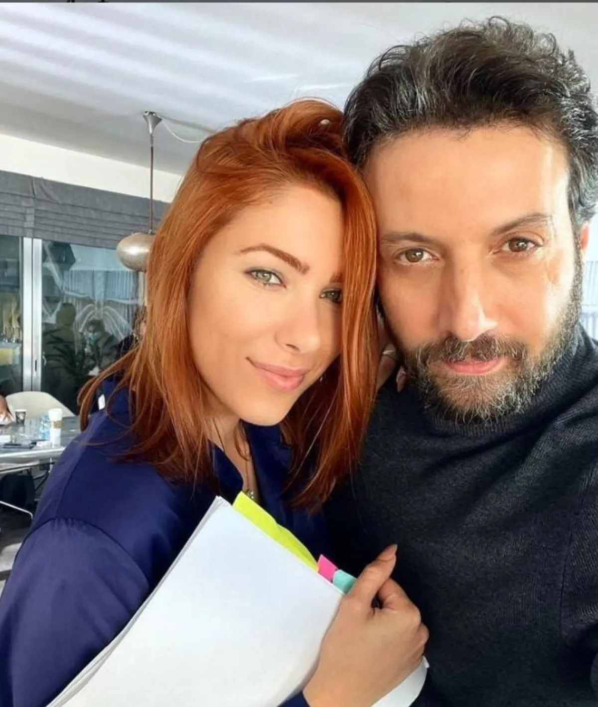 محمد الأحمد ودانييلا رحمة - الصورة من حساب محمد على انستغرام