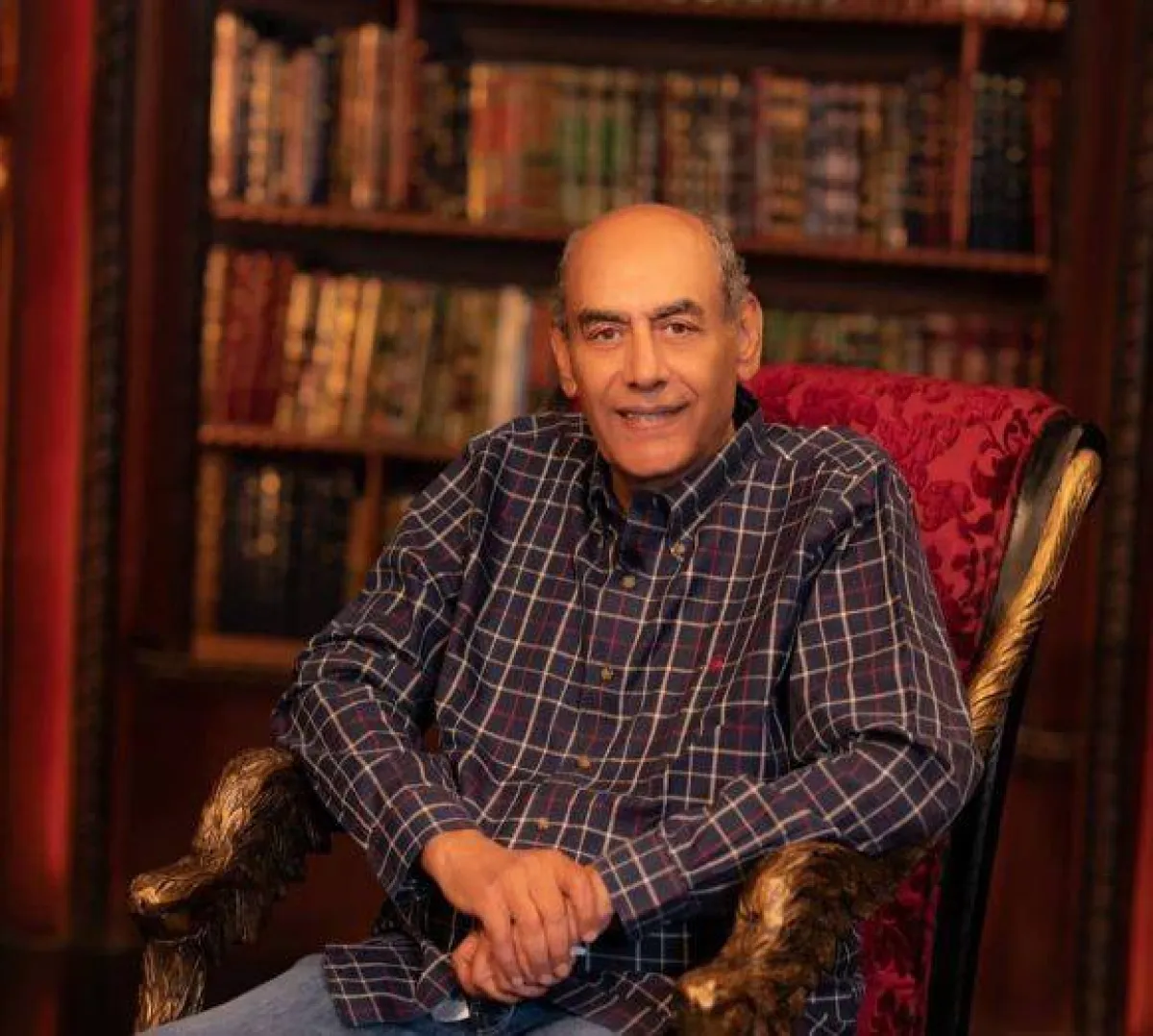 الفنان أحمد بدير - صورة من صفحته على " انستجرام "