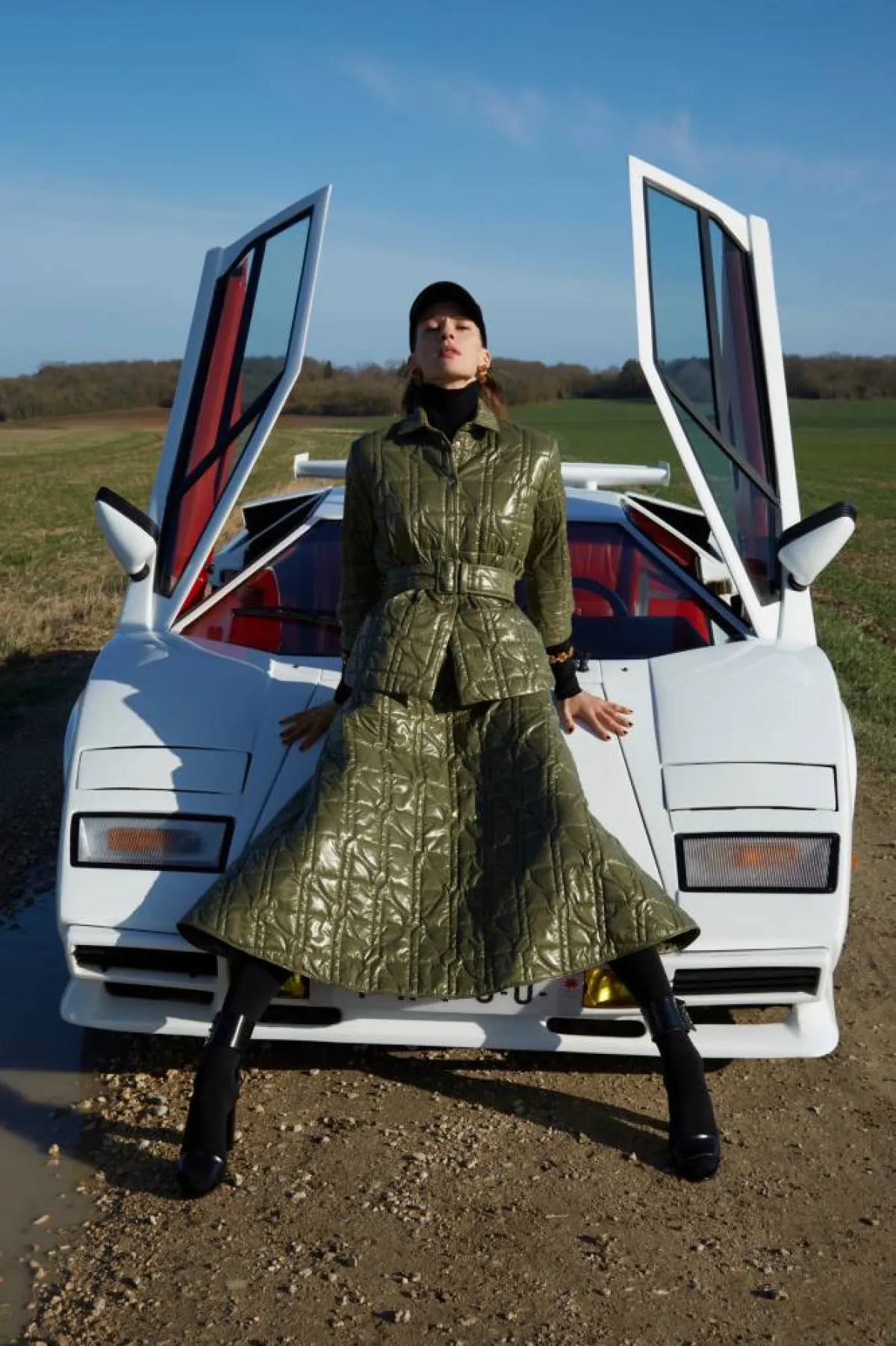 معطف كاكي من باتو 