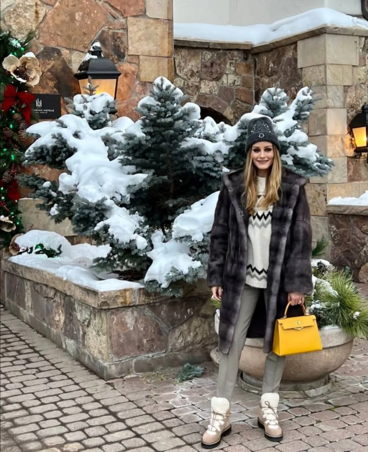 أزياء الفرو من وحي أوليفيا باليرمو