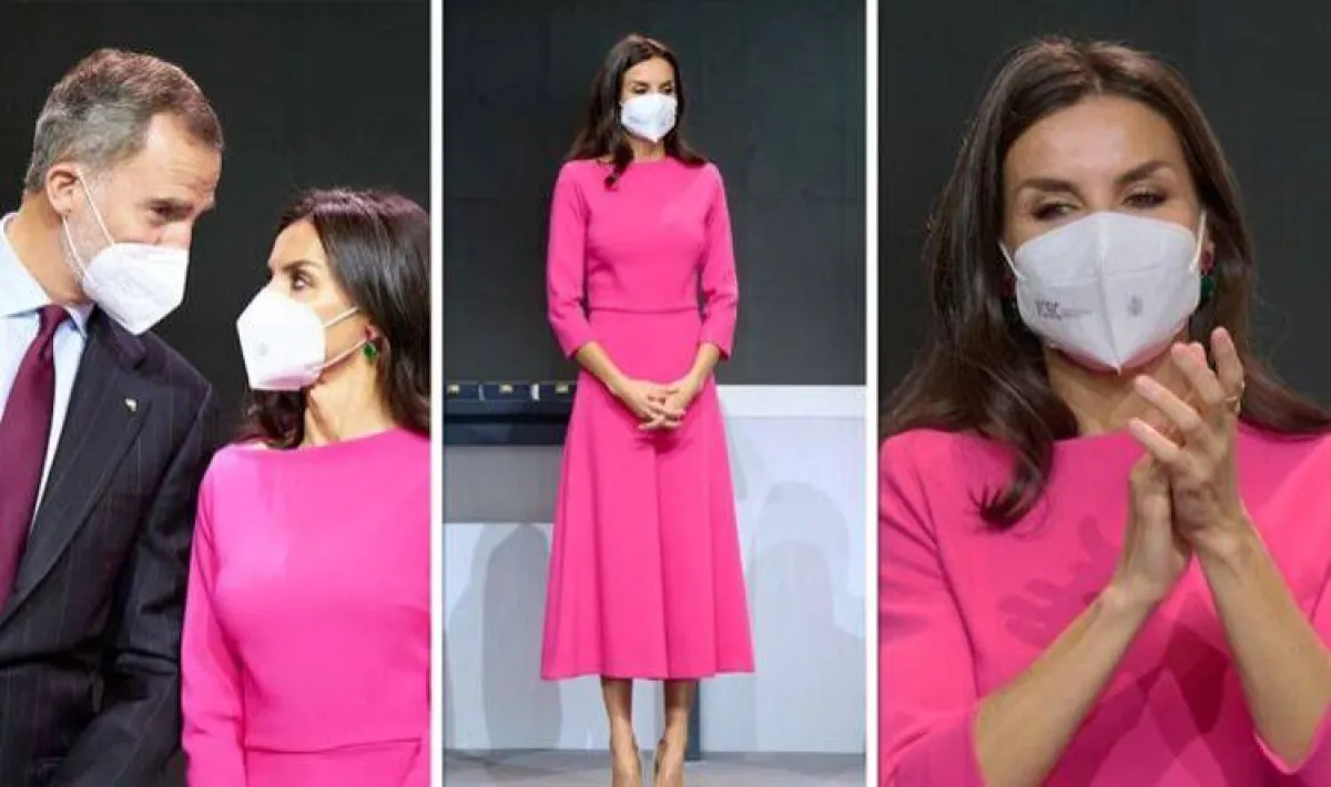 أناقة الملكة خلال الحفل 