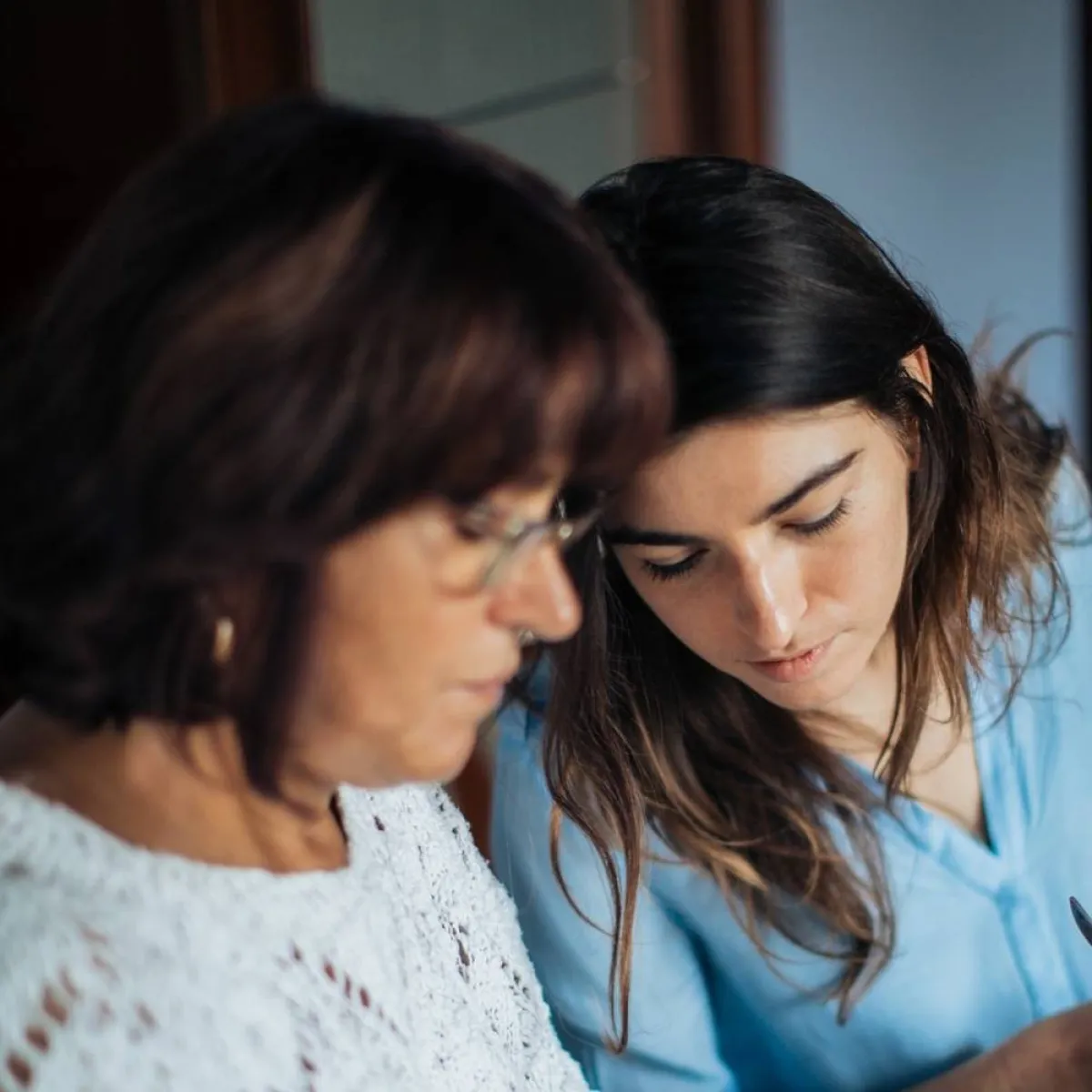 صورة لأم وابنتها