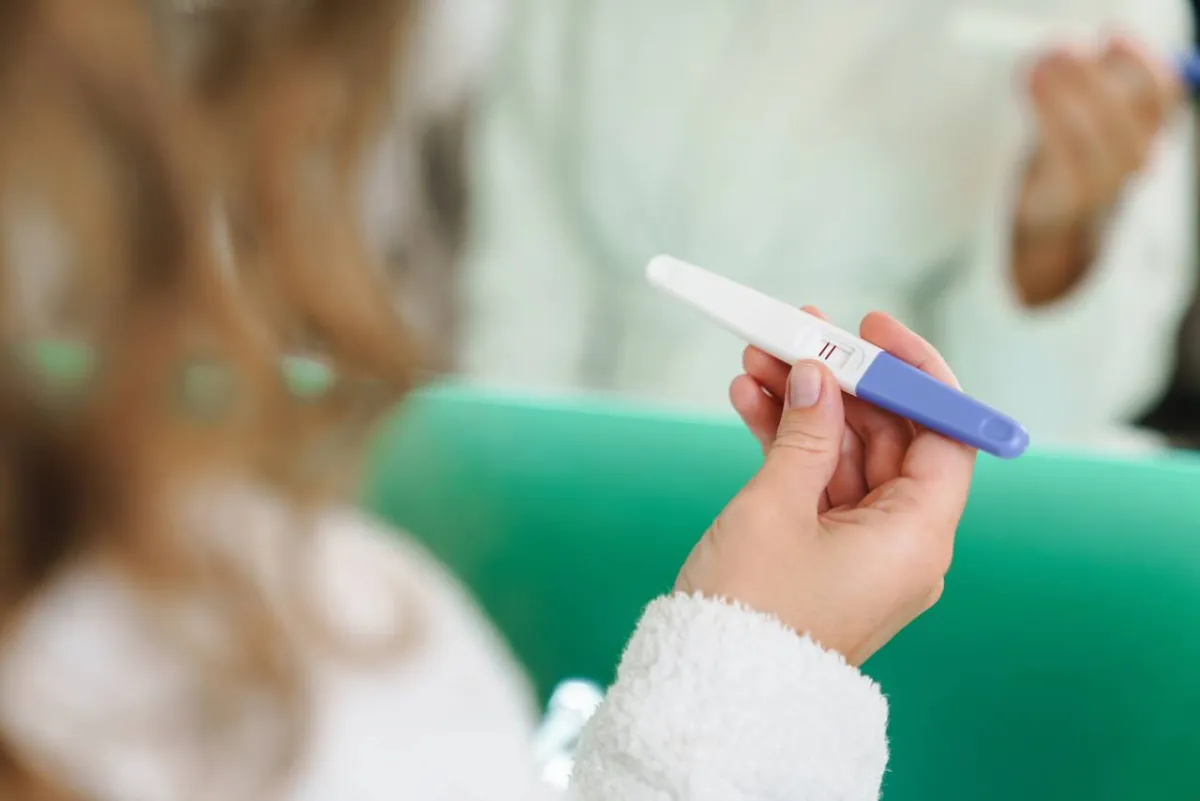 صورة لاختبار الحمل