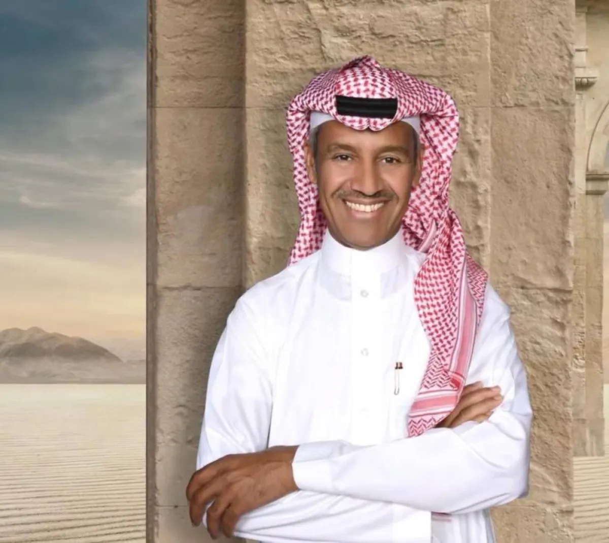 الفنان خالد عبد الرحمن - صورة من حسابه الرسمي على تويتر