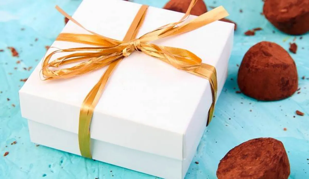 صورة لهدية الشوكولاته