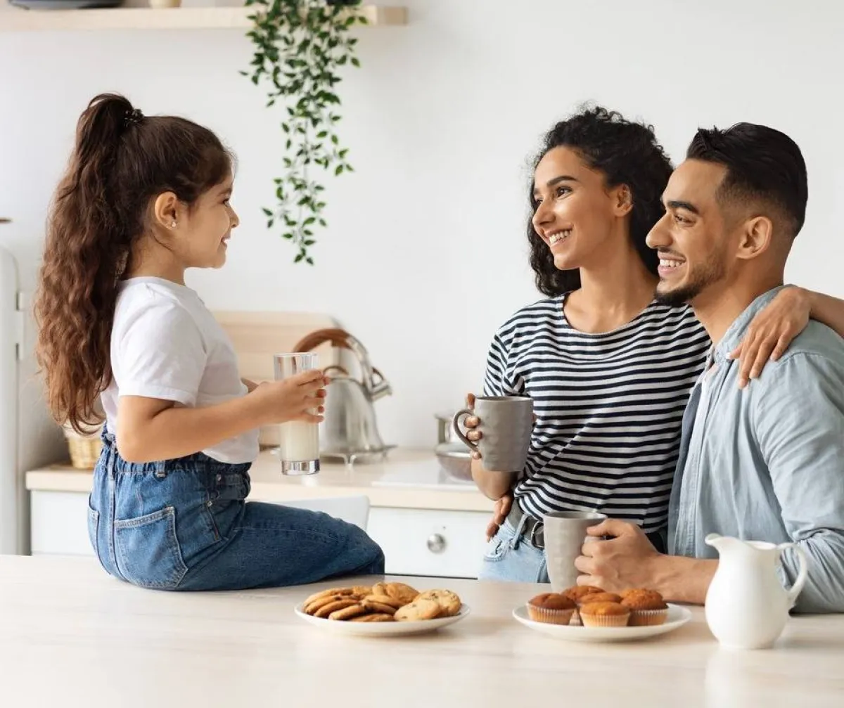 صورة لعائلة