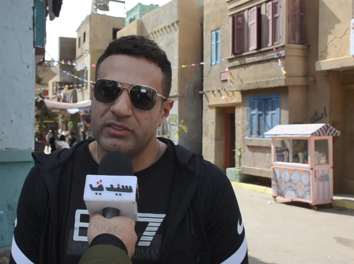 محمد نور - تصوير محمد عربي في لوكيشن تصوير الفيلم