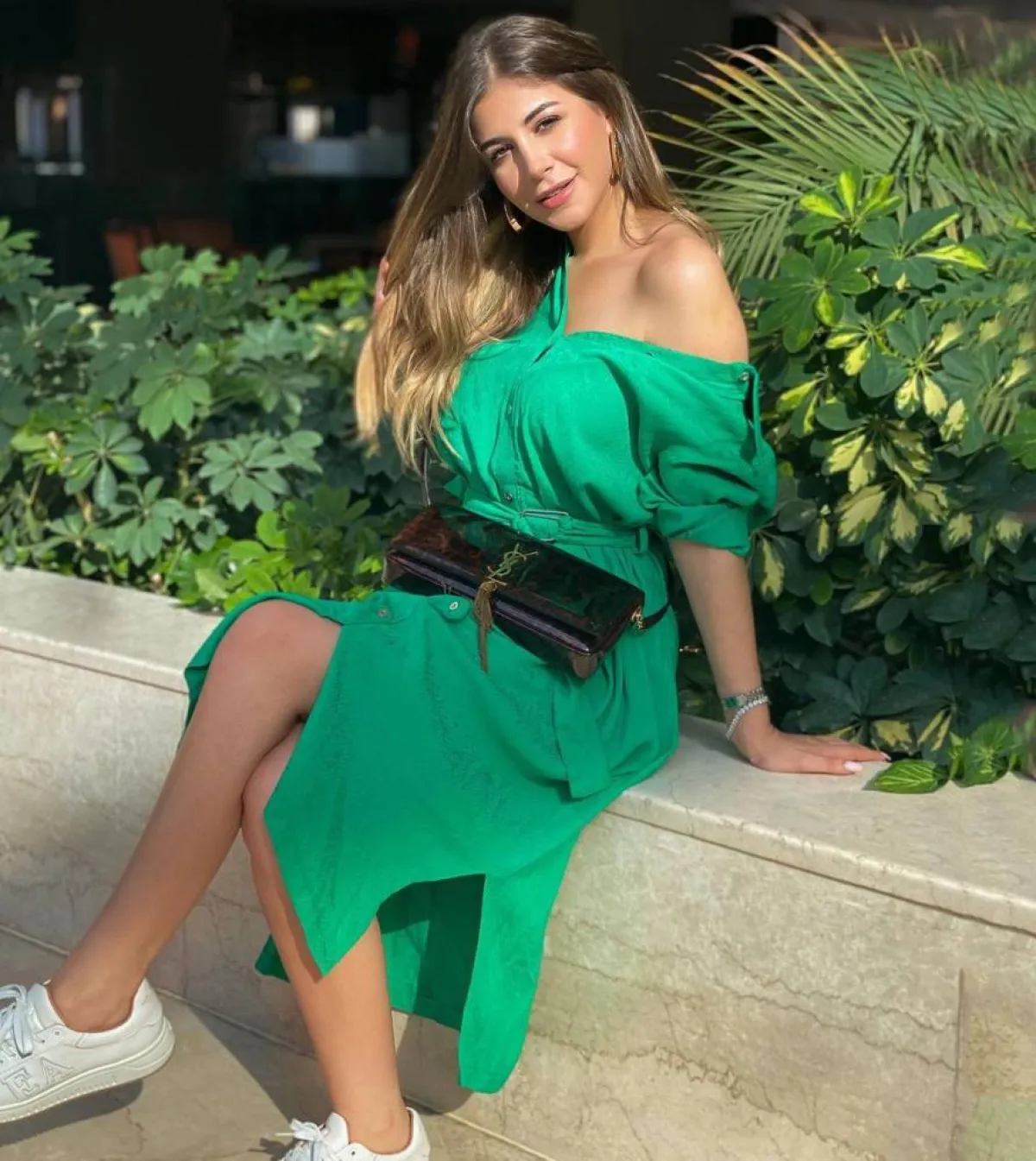 ملك قورة - الصورة من حسابها على انستغرام