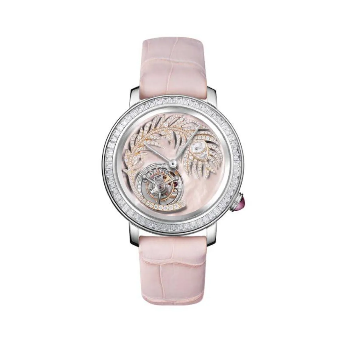 ساعة epure tourbillon plume de paon من بوشرون Boucheron  