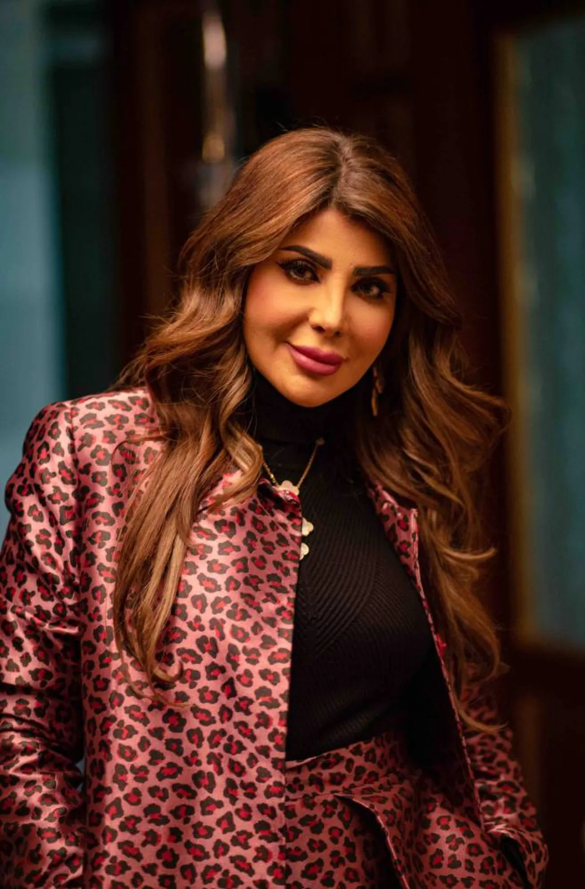 إلهام الفضالة  في أمينة حاف 2- الصورة من المسؤول الإعلامي لمجموعة الـmbc