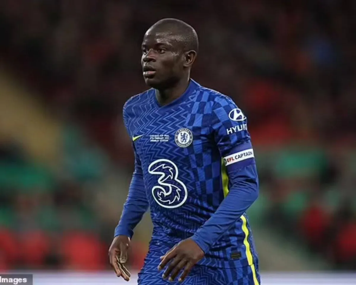 صورة نجولو كانتي نجم تشيلسي