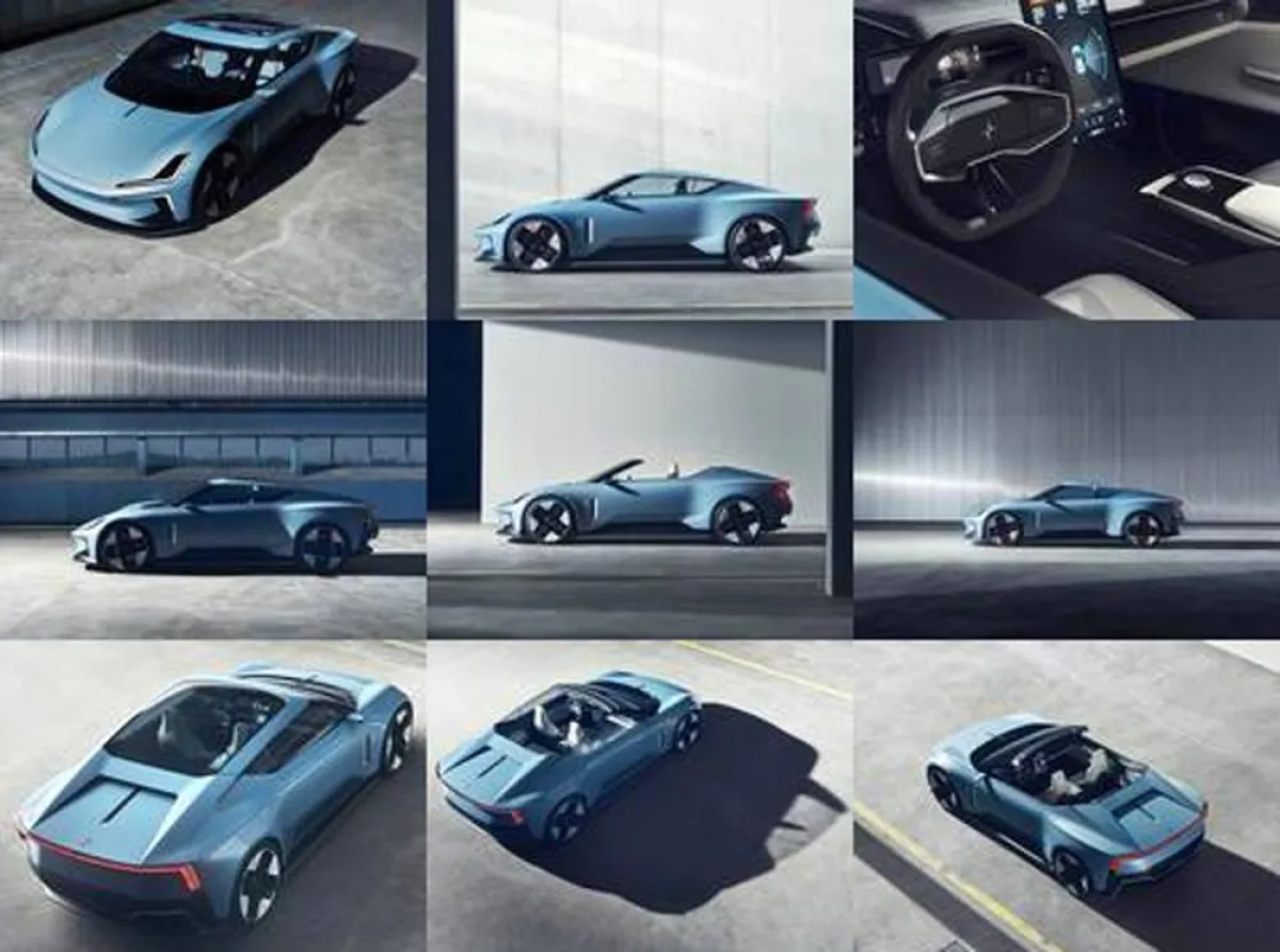 بوليستار O2... مفهوم كهربائي جديد يحمل درون خلفي مبتكر