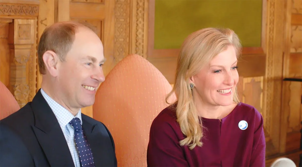 الأمير إدوارد وصوفي كونتيسة ويسيكس- الصورة من موقع People