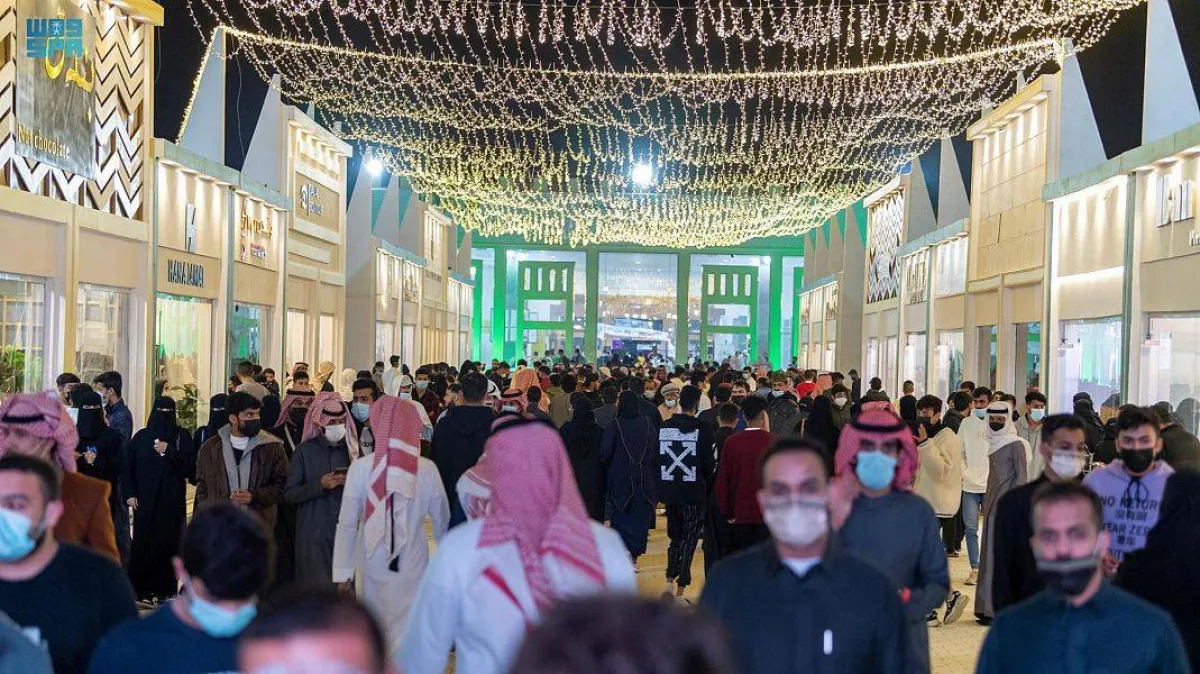 فعاليات مهرجان زيتون الجاف - الصورة من واس