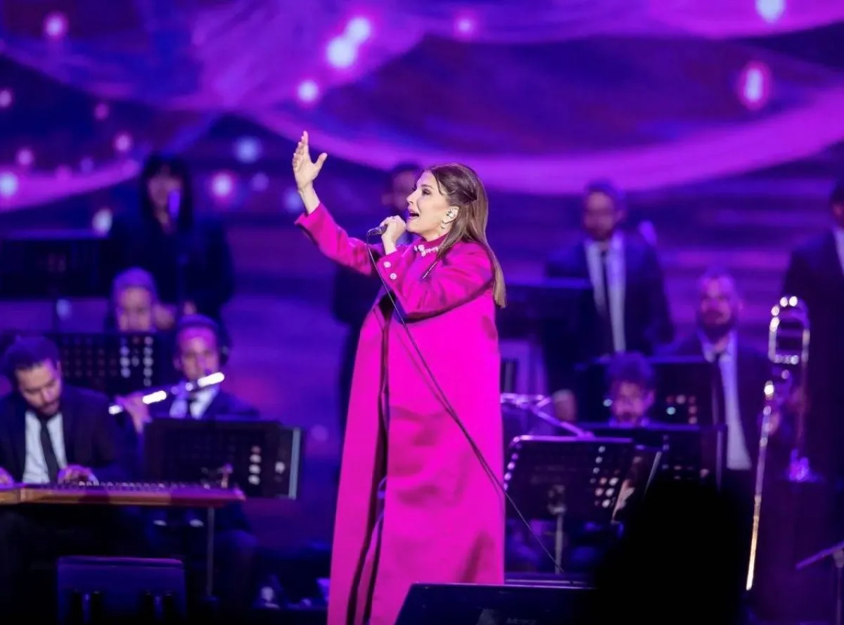 ماجدة الرومي في الرياض - الصور من حساب روتانا لايف على الانستجرام 