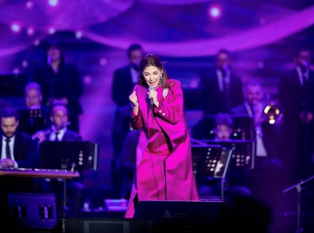 ماجدة الرومي في الرياض - الصور من حساب روتانا لايف على الانستجرام 