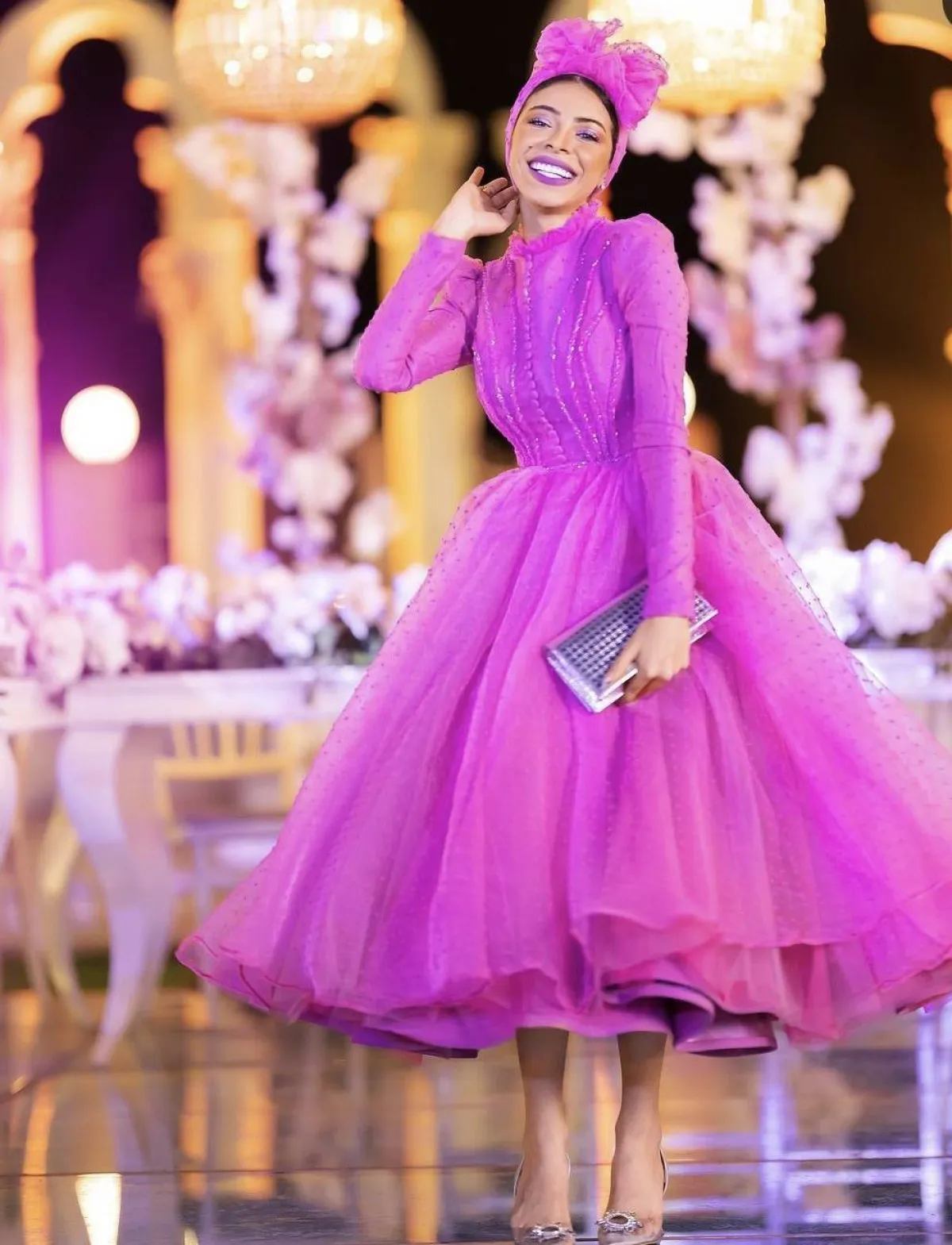 فستان منفوش