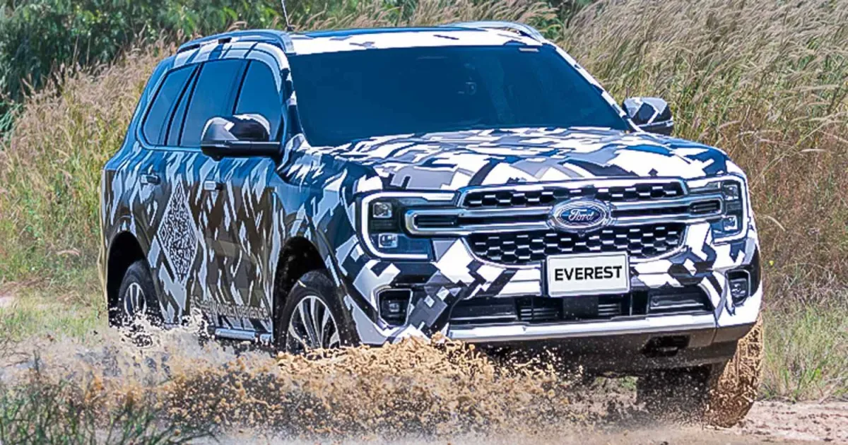  فورد تكشف الستار عن سيارة رباعية الدفع Everest الجديدة